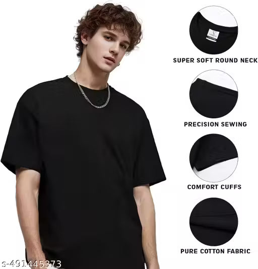 Trending Stylish Oversize Printed Cotton Tshirt